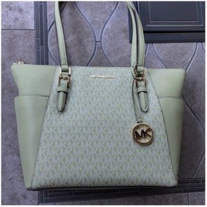 Michael Kors Charlotte Large Top Zip Tote